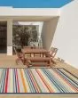 Calla 6927 Ivory/Multi Stripes Area Rug