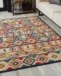 Calla 6928 Ivory/Multi Aztec Area Rug