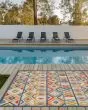 Calla 6928 Ivory/Multi Aztec Area Rug
