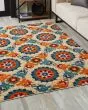 Calla 6931 Ivory/Multi Manor Area Rug