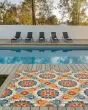 Calla 6931 Ivory/Multi Manor Area Rug