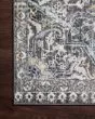 Cassandra CSN-02 Charcoal/Gold Area Rug