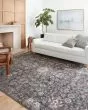 Cassandra CSN-03 Charcoal/Rust Area Rug