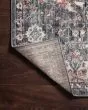 Cassandra CSN-03 Charcoal/Rust Area Rug