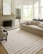 Chris CHR-05 Ivory/Slate Area Rug