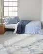 Ck005 Enchanting ECH01 Grey/Sky Area Rug