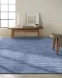 Ck010 Linear LNR01 Blue Area Rug