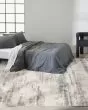 CK022 Infinity IFN02 Ivory Grey Blue Area Rug