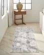 CK022 Infinity IFN04 Ivory Grey Blue Area Rug
