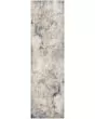 CK022 Infinity IFN05 Ivory Grey Blue Area Rug