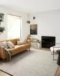 Colton CON-02 Ivory/Black Area Rug