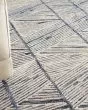 Colorado CLR01 White Blue Area Rug