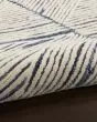 Colorado CLR01 White Blue Area Rug