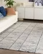 Colorado CLR01 White Blue Area Rug