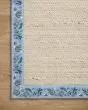 Costa COS-01 Ivory/Periwinkle Area Rug