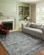 Courtyard COU-03 Blue Area Rug