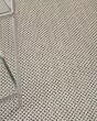 Courtyard COU01 Ivory Charcoal Area Rug