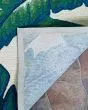 Covington Palm Leaves Green Area Rug