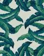 Covington Palm Leaves Green Area Rug