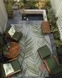 Dolce Bamboo Forest Frost Area Rug