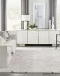Dreamy Shag DRS03 Ivory/Grey Area Rug