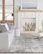 Dreamy Shag DRS04 Charcoal Grey Area Rug
