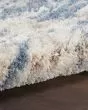 Dreamy Shag DRS10 Light Blue Grey Area Rug