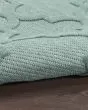 Easy Care NES01 Aqua/Teal Area Rug