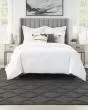 Easy Care NES01 Charcoal/Black Area Rug