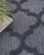 Easy Care NES01 Navy Blue Area Rug