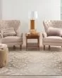 Elation ETN03 Ivory Mocha Area Rug