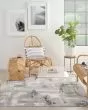 Elation ETN06 Grey Ivory Area Rug