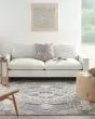 Elation ETN09 Grey Area Rug