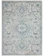 Elation ETN10 Ivory Blue Area Rug