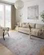 Elysium ELY-04 Silver/Multi Area Rug