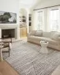Fabian FAB-06 Charcoal/Ivory Area Rug