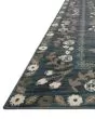 Fiore FIO-01 Navy Grey Area Rug
