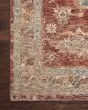 Gaia GAA-02 Gold/Brick Area Rug