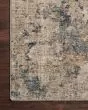 Gaia GAA-03 Taupe/Denim Area Rug