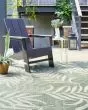 Garden Oasis GOA01 Green Ivory Area Rug