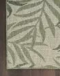 Garden Oasis GOA01 Ivory Green Area Rug
