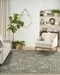 Garden Oasis GOA01 Ivory Green Area Rug