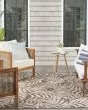 Garden Oasis GOA01 Mocha Area Rug