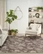 Garden Oasis GOA03 Mocha Area Rug