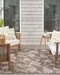 Garden Oasis GOA03 Mocha Area Rug