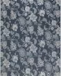 Garden Oasis GOA03 Navy Area Rug