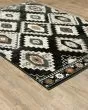 Georgia 605f Charcoal/Ivory Area Rug