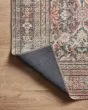 Georgie GER-01 Red/Navy Area Rug