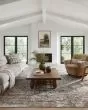 Georgie GER-04 Teal/Antique Area Rug