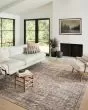 Georgie GER-06 Bordeaux/Antique Area Rug